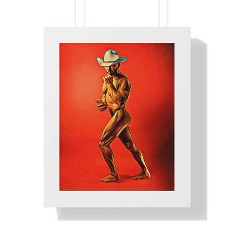 Cocky Cowboy by Maxwell Alexander – Homoerotic Wall Art