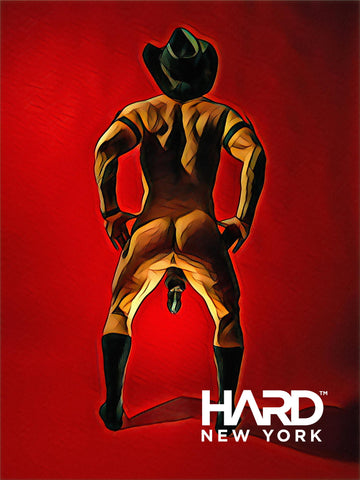 Homoerotic Gay Queer Nude Male Art Print by Maxwell Alexander