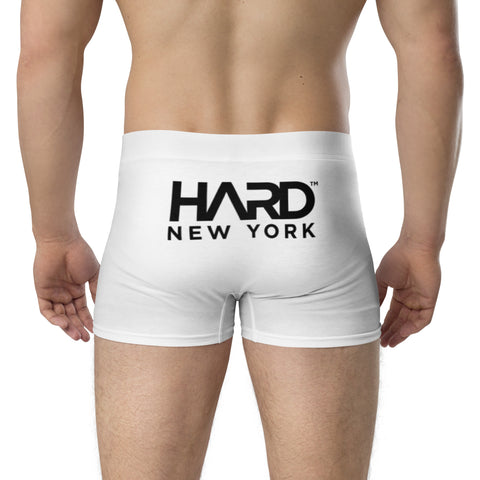 HARD NEW YORK White Boxer Briefs