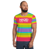HARD NEW YORK PRIDE Men's Athletic T-shirt