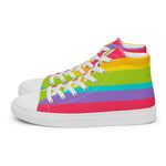 HARD NEW YORK PRIDE Men’s High Top Canvas Shoes